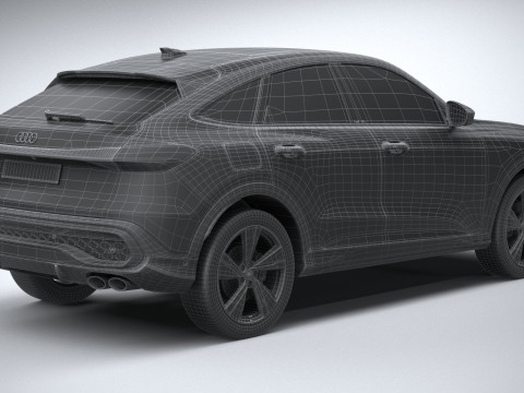 Audi SQ5 Sportback 2025 3Dモデル