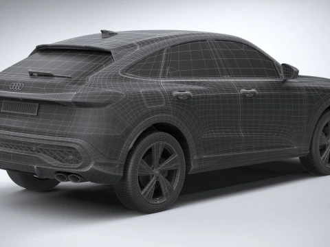 Audi SQ5 Sportback 2025 3D Model