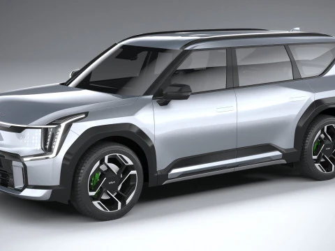 KIA EV9 GT 2026 Model 3D