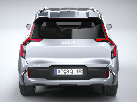 KIA EV9 GT 2026 3D Model