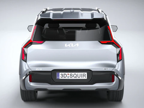 KIA EV9 GT 2026 3D Model