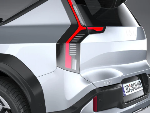 KIA EV9 GT 2026 3D Model