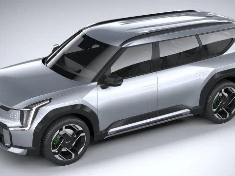 KIA EV9 GT 2026 3D Model