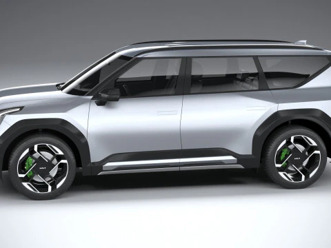 KIA EV9 GT 2026 3D Model