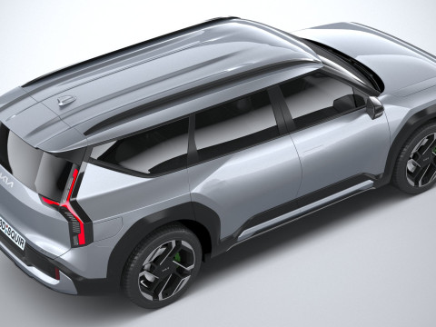 KIA EV9 GT 2026 3D Model