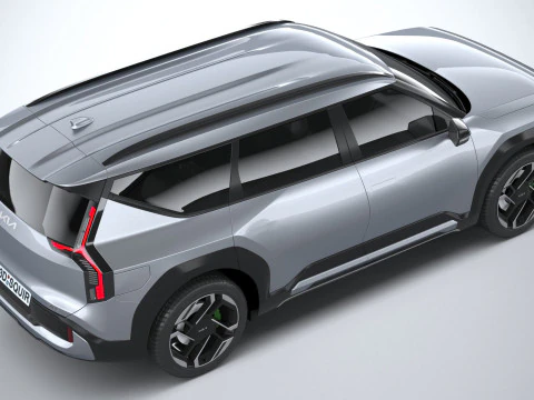 KIA EV9 GT 2026 3D Model