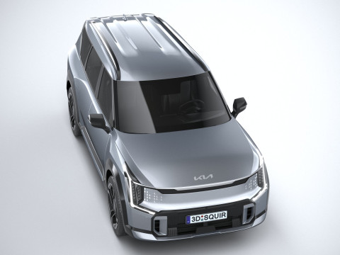 KIA EV9 GT 2026 3D Model