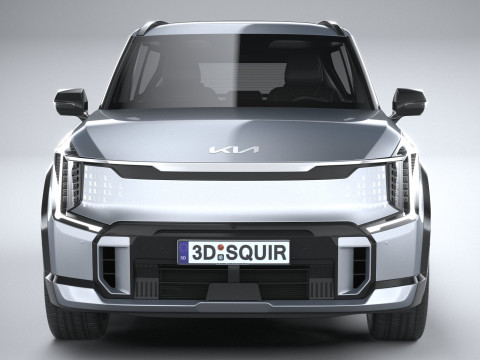KIA EV9 GT 2026 3D Model