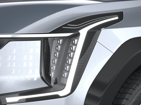 KIA EV9 GT 2026 3D Model