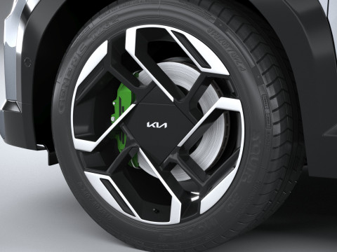 KIA EV9 GT 2026 3D Model