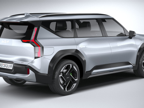 KIA EV9 GT 2026 3D Model