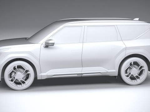 KIA EV9 GT 2026 3D Model
