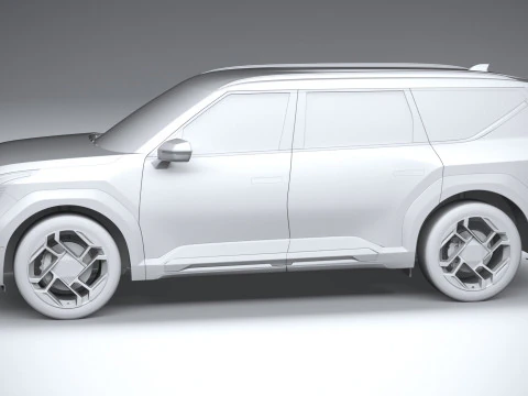 KIA EV9 GT 2026 3D Model