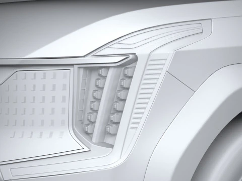 KIA EV9 GT 2026 3D Model