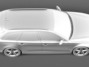 Audi A6 Allroad Quattro 2013 3D Модель