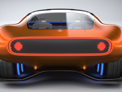 Mercedes-Benz Vision 111 Concept 2023 3D मॉडल