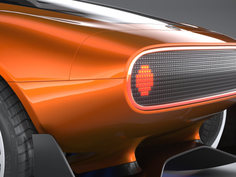 Mercedes-Benz Vision 111 Concept 2023 3D मॉडल