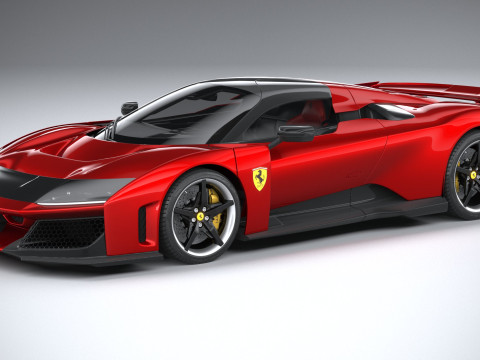 Ferrari F80 2025 3Dモデル