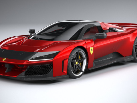 Ferrari F80 2025 3Dモデル