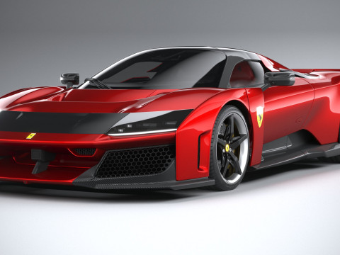 Ferrari F80 2025 3Dモデル