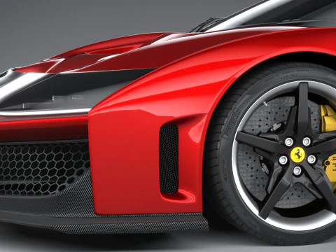 Ferrari F80 2025 3D Model