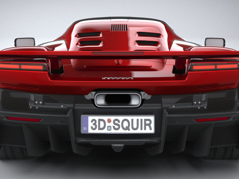 Ferrari F80 2025 3Dモデル
