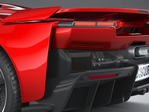 Ferrari F80 2025 3D Model