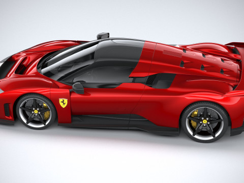 Ferrari F80 2025 3Dモデル