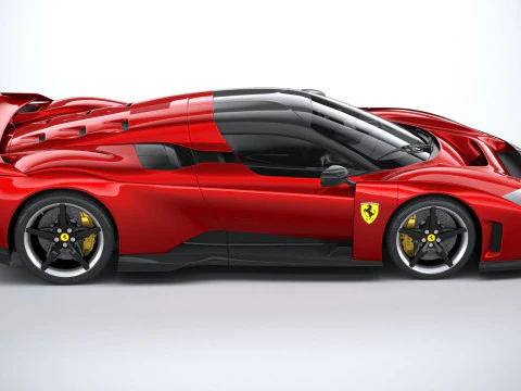 Ferrari F80 2025 3D Model