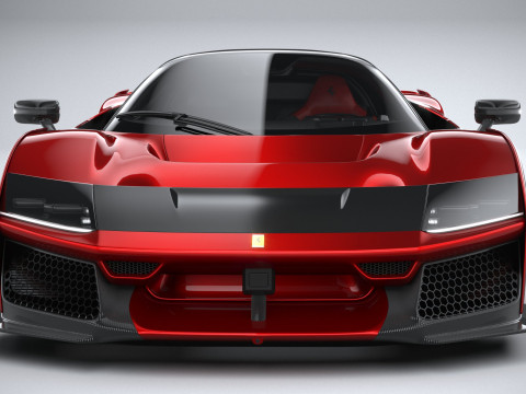 Ferrari F80 2025 3Dモデル