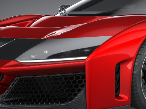 Ferrari F80 2025 3Dモデル