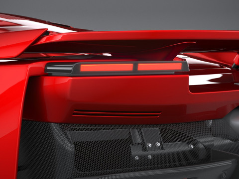 Ferrari F80 2025 3Dモデル