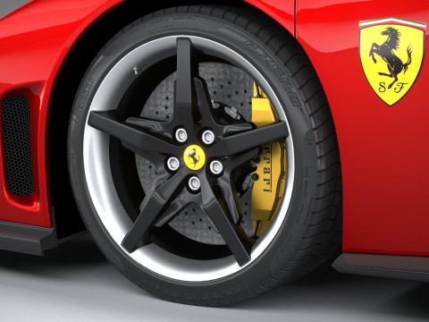 Ferrari F80 2025 3Dモデル