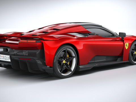 Ferrari F80 2025 3Dモデル