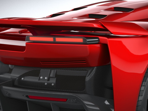 Ferrari F80 2025 3Dモデル