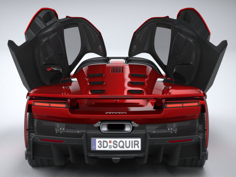 Ferrari F80 2025 3Dモデル