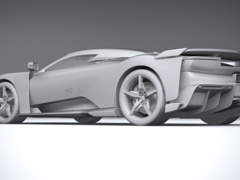 Ferrari F80 2025 3Dモデル