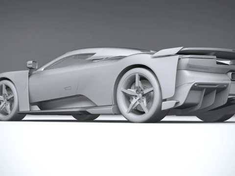 Ferrari F80 2025 3D Model