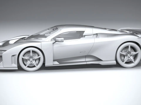 Ferrari F80 2025 3D Model