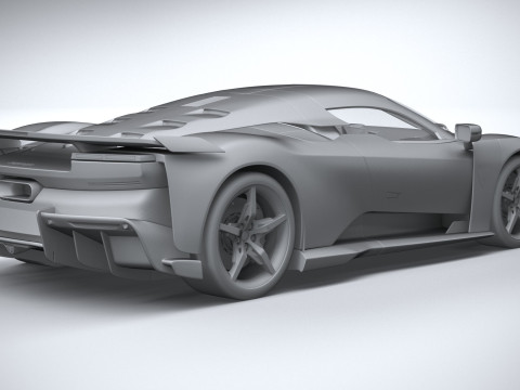 Ferrari F80 2025 3Dモデル