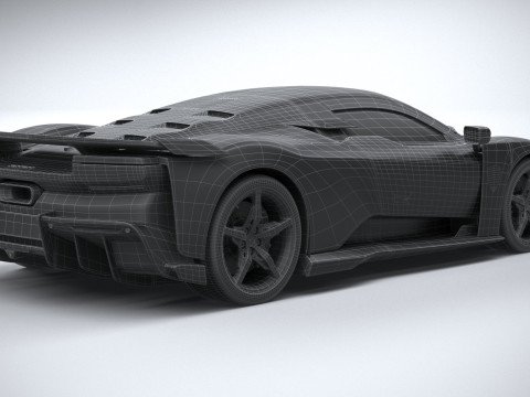 Ferrari F80 2025 3Dモデル
