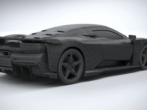 Ferrari F80 2025 3D Model