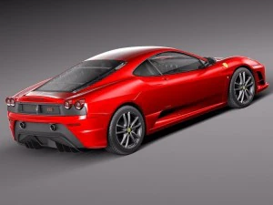 Ferrari F430 Scuderia 3D Model