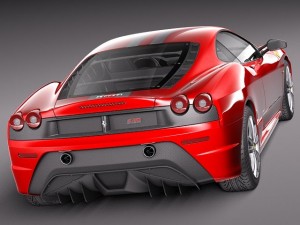 Ferrari F430 Scuderia 3D Модель