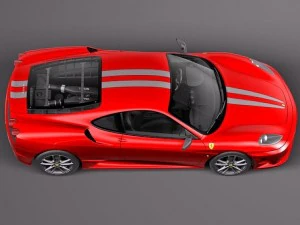 Ferrari F430 Scuderia 3D Model
