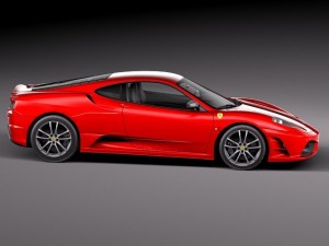 Ferrari F430 Scuderia 3D Модель