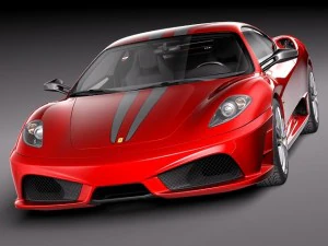 Ferrari F430 Scuderia 3D Model