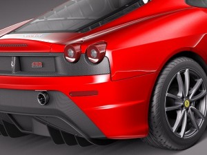 Ferrari F430 Scuderia 3D Модель