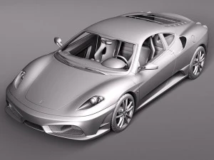 Ferrari F430 Scuderia 3D Model