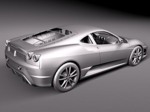 Ferrari F430 Scuderia 3D Модель